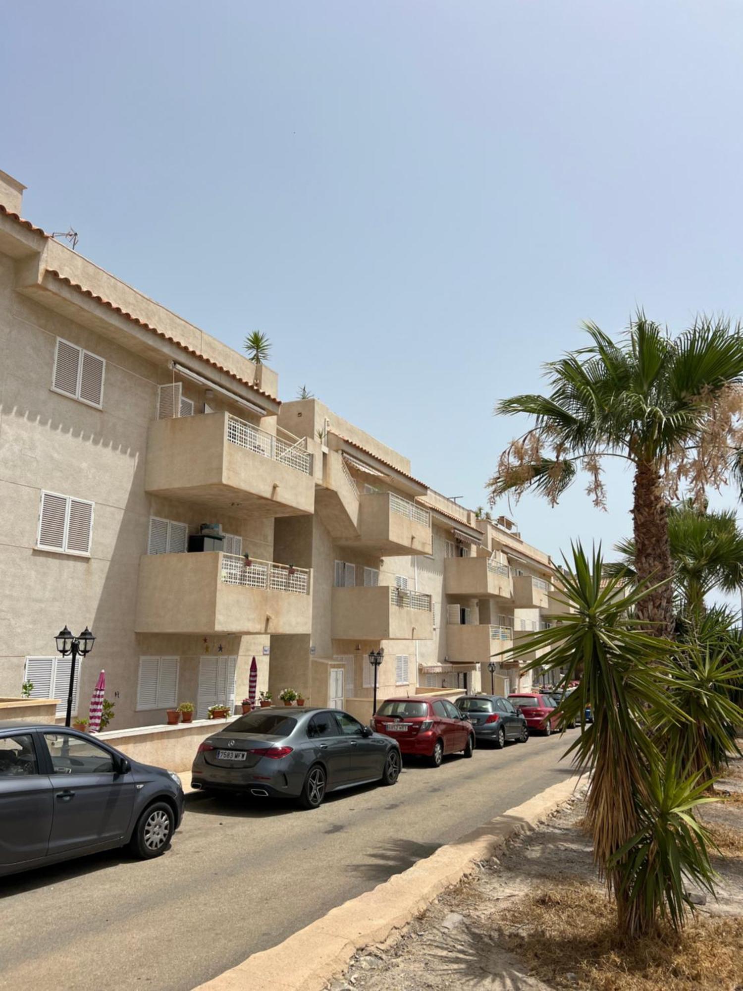 Piso Con Ac, Piscina Y Pista De Padel Y Tenis En Águilas Kültér fotó