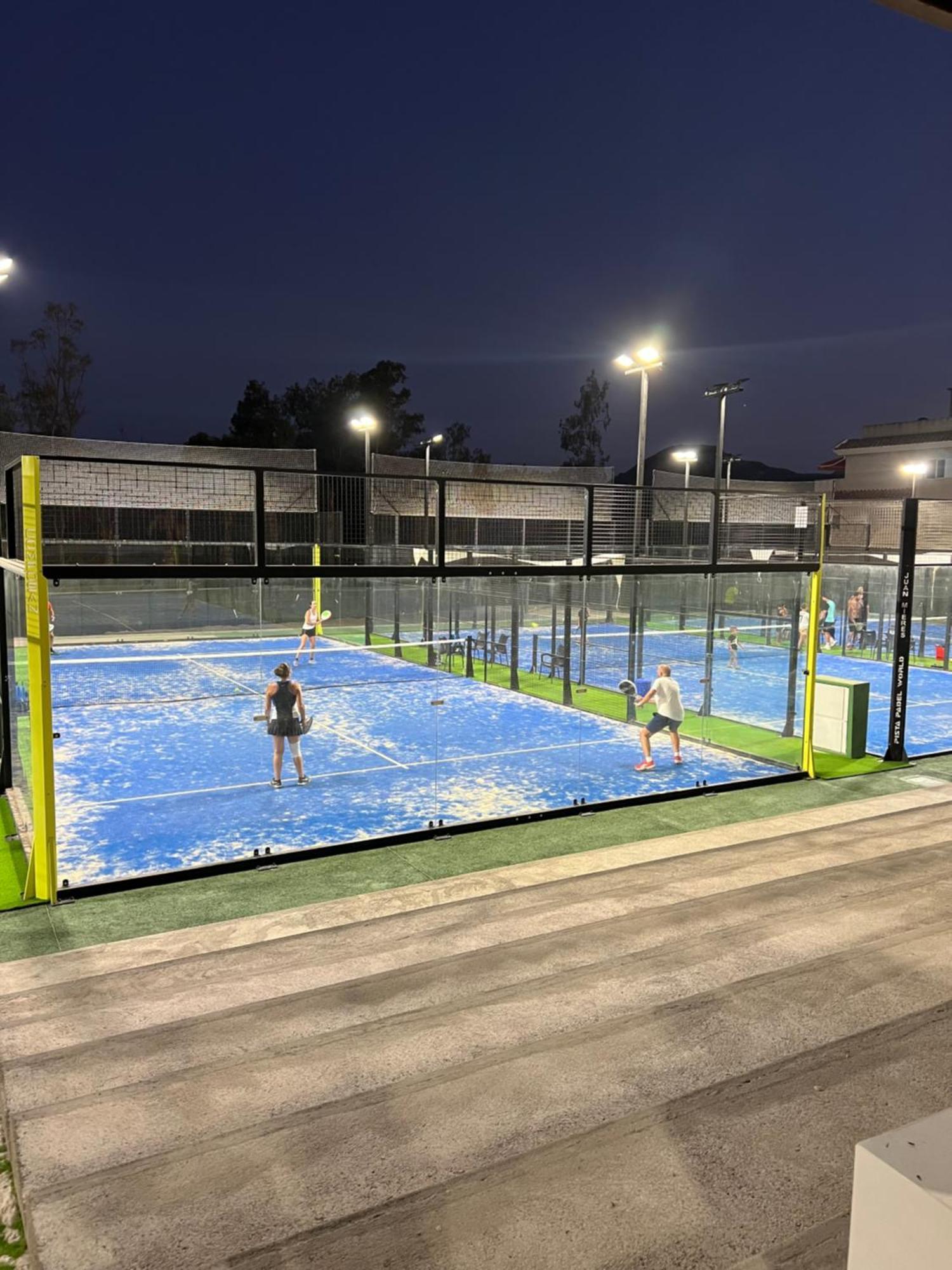 Piso Con Ac, Piscina Y Pista De Padel Y Tenis En Águilas Kültér fotó